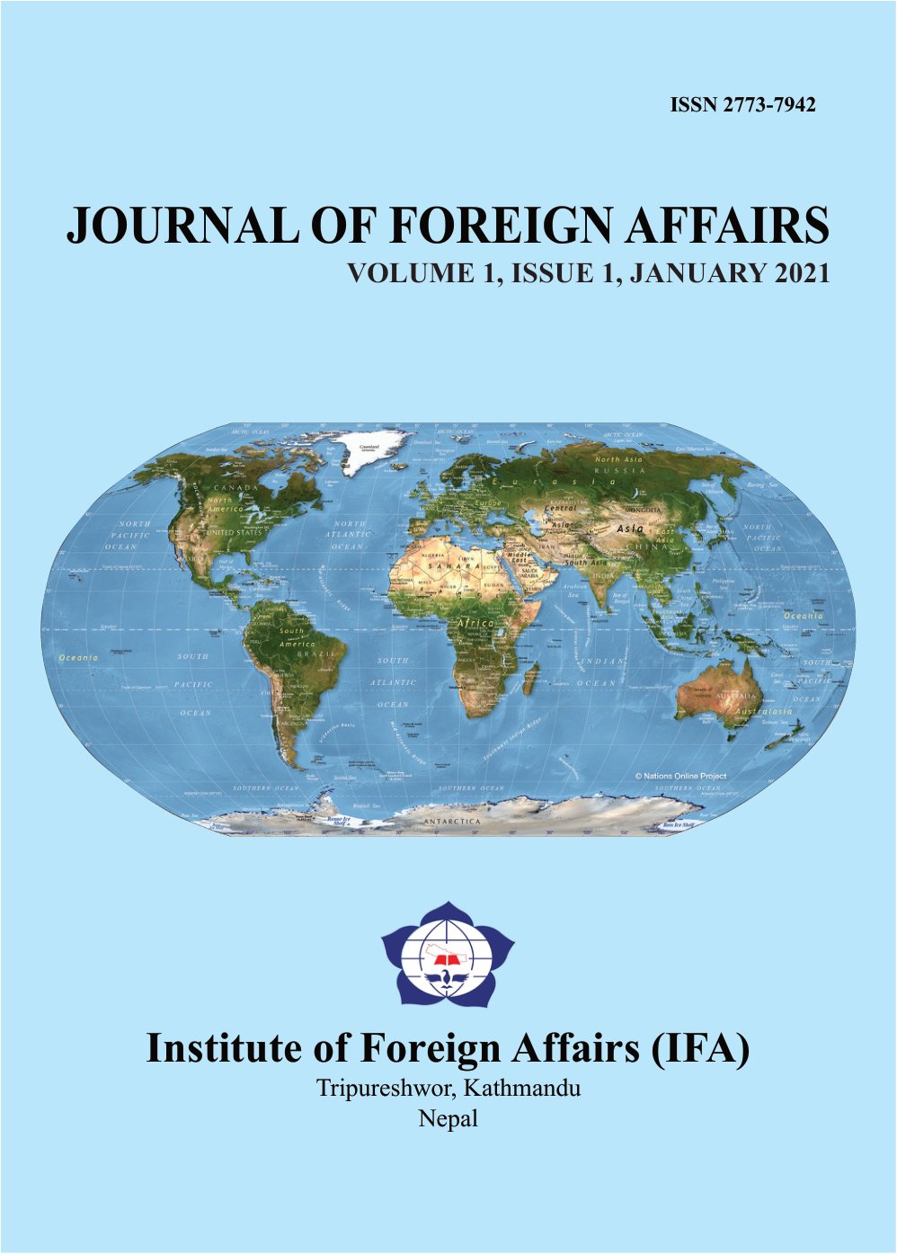 Journal of Foreign Affairs, Issue I